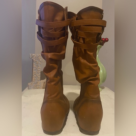 Brown Vangelo Donna Boots Size 8.5 US - Picture 3 of 11